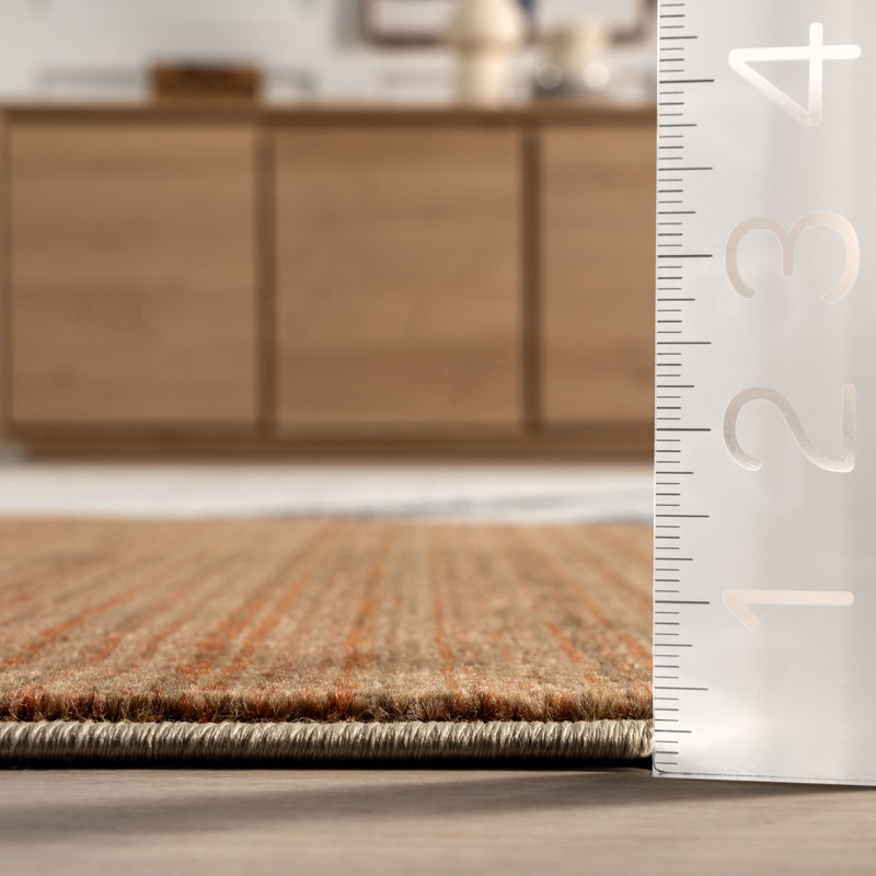  Tapis à franges Manaslu Sunrise, Rectangle 5 pi x 7 pi 10 po