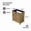 Armoire de salle de bain pliable et autoportante-1328672379