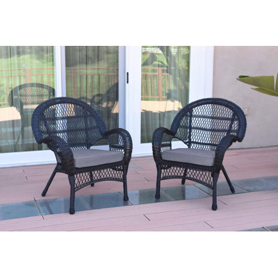Maltby Wicker Outdoor Lounge Chair