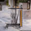 Folding Table and Chair Rack Cart 400 lbs Holds 14 Chairs & 5 Tables, for Party Event Hotel Factory, Heavy-Duty Carbon Steel, Easy to Move, Storage Dolly, with Swivel Casters and Locking Wheels
