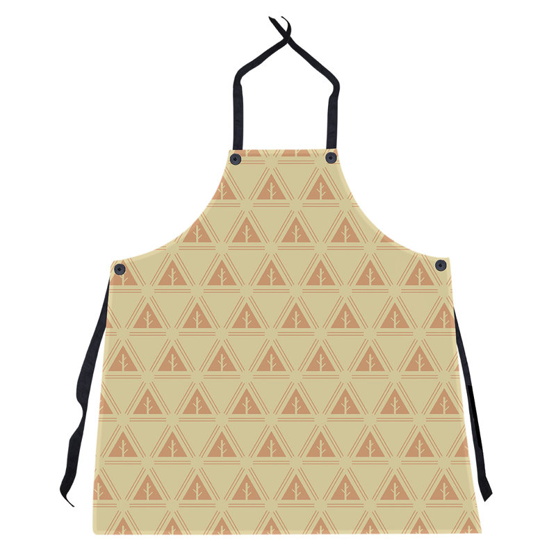 Barbra Bib Apron, Yellow/Orange