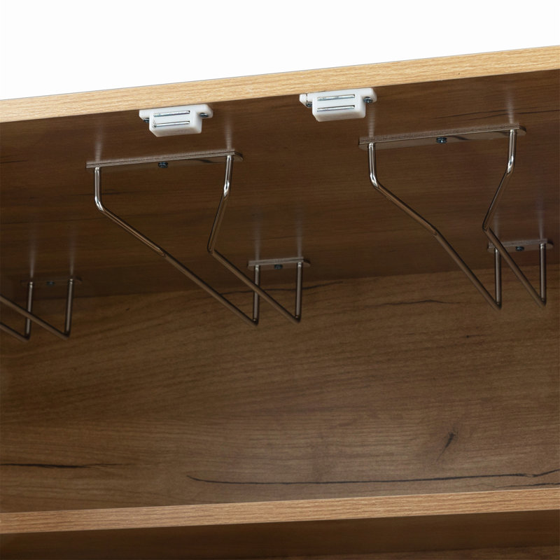 Versatile Wine Storage Cabinet with Multiple Functions for Various Rooms