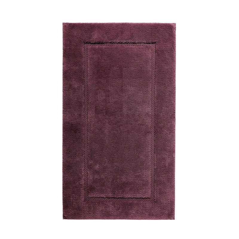 Egoist Bath Rug, 24" W x 39" L, Bordeaux