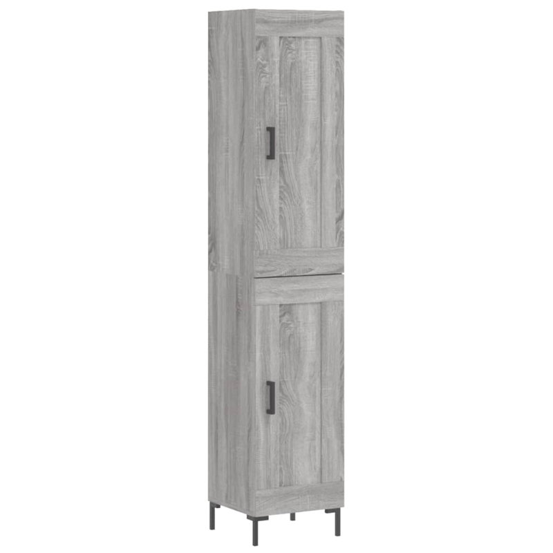 Mhosin Wide Highboard, Grey