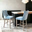Chaise de salle à manger rembourrée moderne-129761704