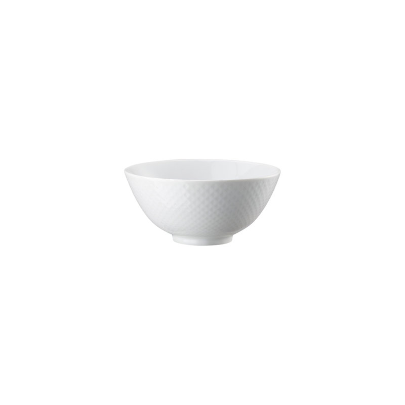 Junto Handmade Porcelain Cereal Bowl, White