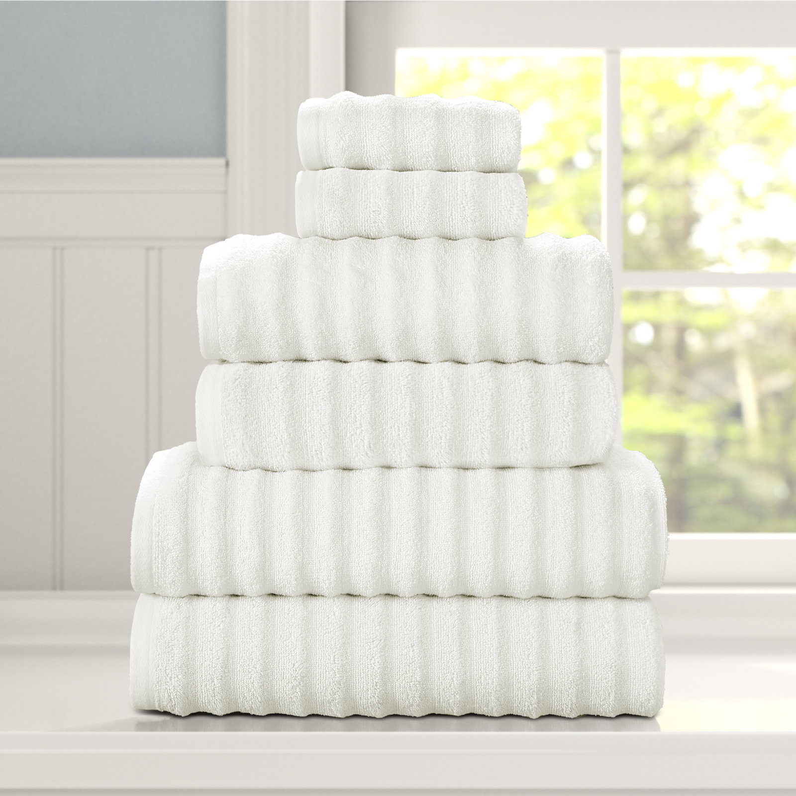 Cesme - Towel Hand Towel 2Pc. Set, Pure White