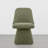 Swivel Fabric Upholstered Dining Chair-1059280871