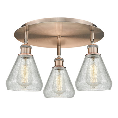 Beaonca Glass Flush Mount
