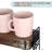 Mug Holder For Countertop 2 Tier Coffee Mug Shelf Rack Storage With Metal Frame And Rustic Wood Shelves For Coffee, Tea Cups Display Organizer With 10 Hooks