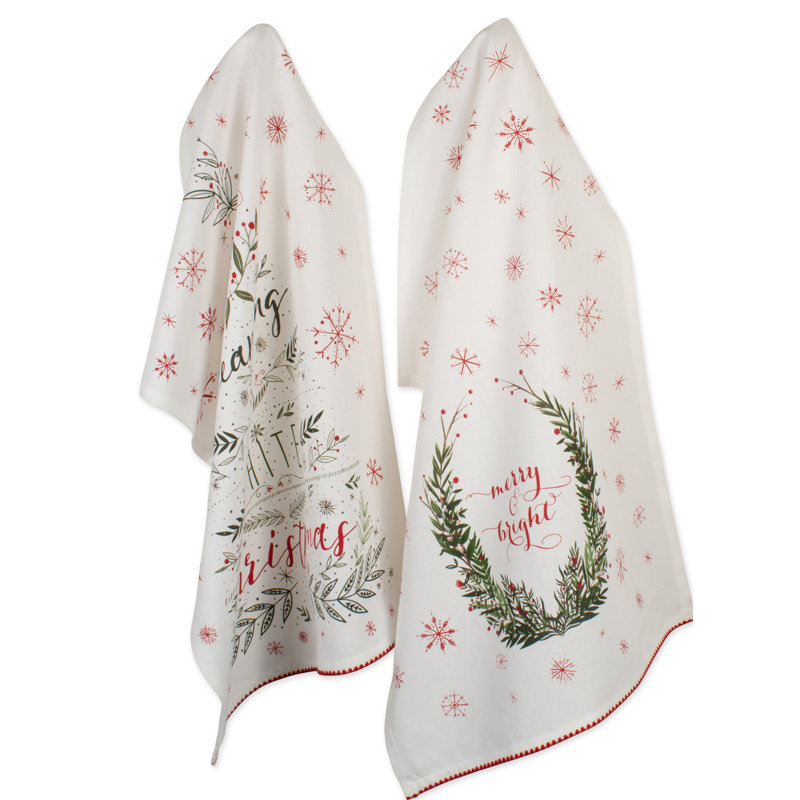 Edge Cotton Dish Cloth Kitchen Towel