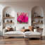 «Painted Petals XL», reproduction de photo sur toile tendue-28141320