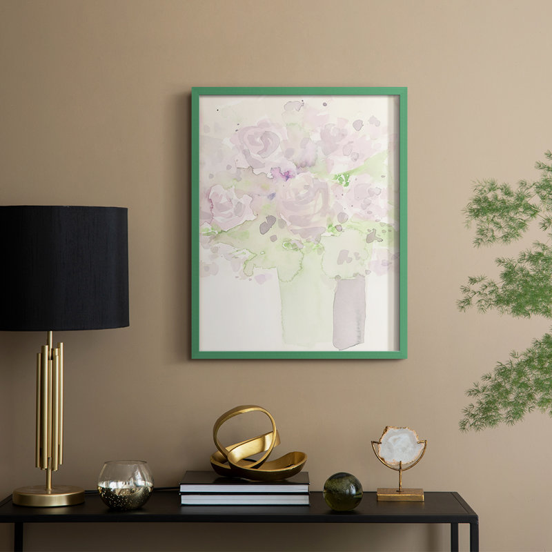 " Natural Radiance I ", 30" H x 24" W, Green