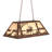 33" Long Elk At Lake Oblong Pendant-382693096-382693076-382693086
