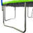 Ceballos 16' Foldable Oval Toddler Trampoline with Handlebar