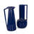 Yasleen Sapphire Blue Tall Ceramic Pitcher