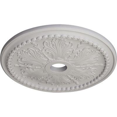 Médaillon de plafond Endurathane Winsor, DO 27 1/2 po x P 4 po x P 1 1/2 po (convient aux auvents jusqu'à 4 po)