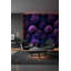 Papier peint floral mauve vibrant