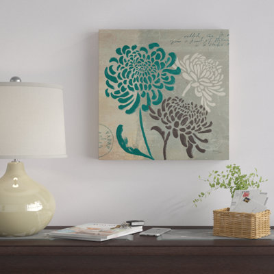 «Chrysanthemums» par Wellington Studio - impression d'art graphique