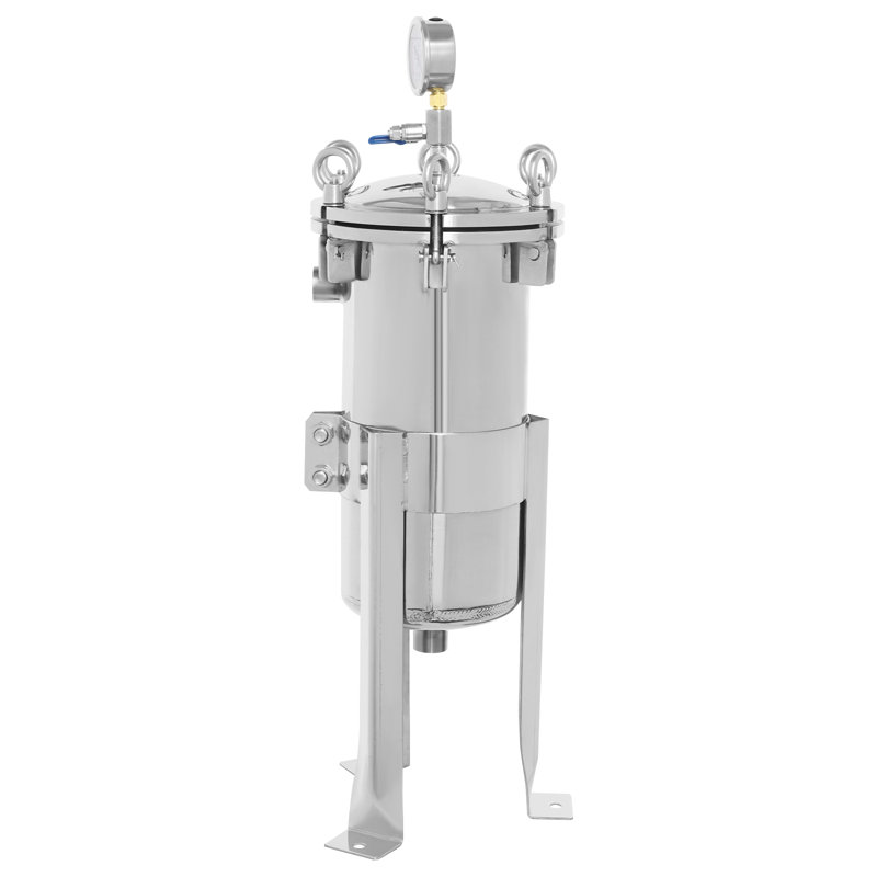 Filtre à sac en acier inoxydable, outil de séparation solide-liquide en acier inoxydable 304, boîtier de filtre à sac n ° 3