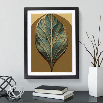 Leaf No.1 - Single Picture Frame Print