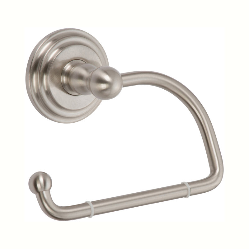 Chelsea Hanging Toilet Paper Holder, Satin Nickel