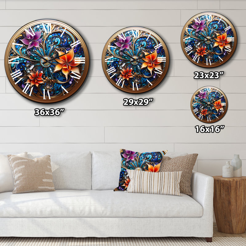 Horloge murale Retro, Grand