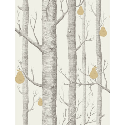 Contemporary Restyled Floral Wallpaper Roll