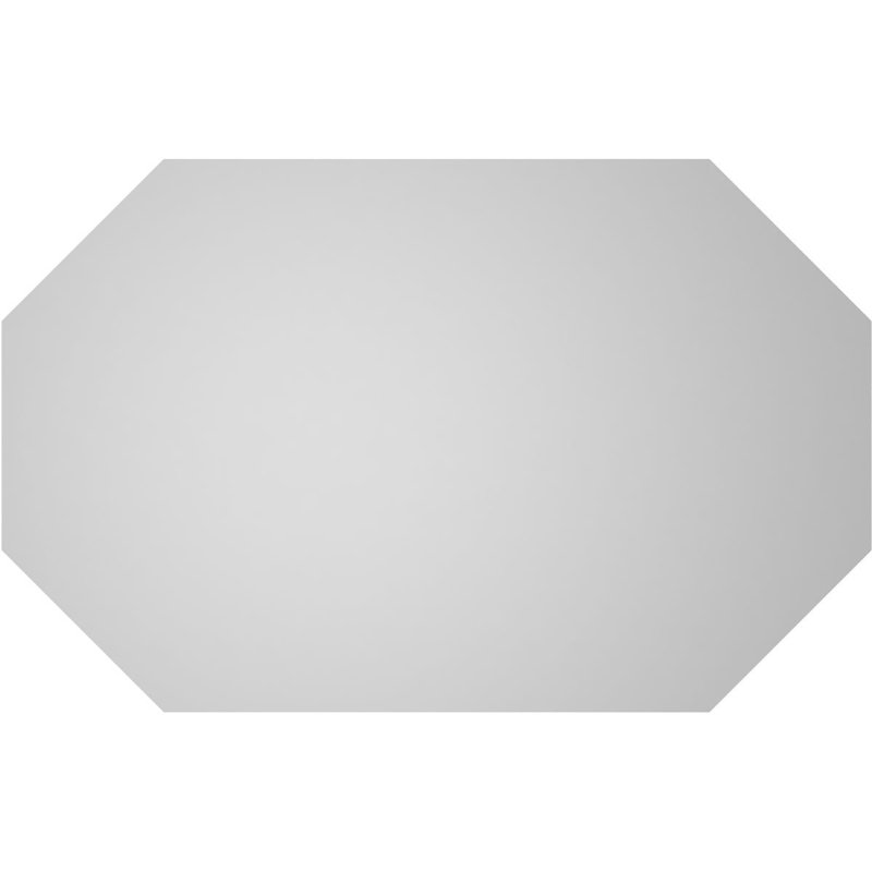 Évent horizontal gondole allongé en surface octogonal Signature, H 14 po x l 22 po x P 2 po