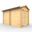 Elysia 10.85 x 5.11 Ft. Log Cabin