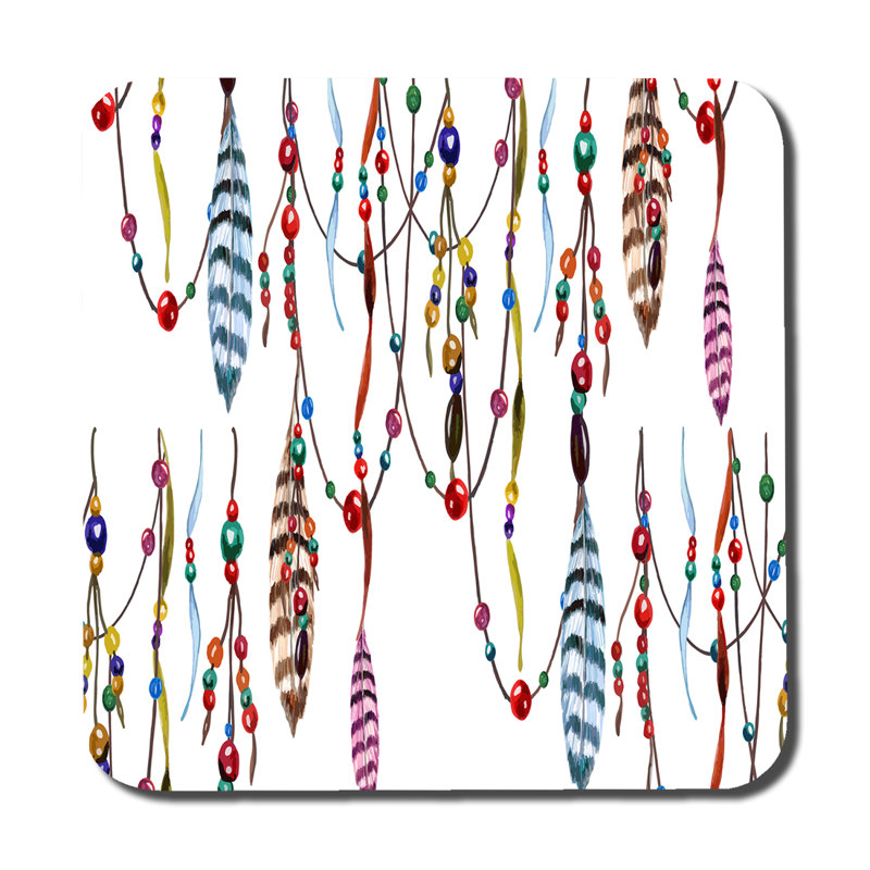 Square 6 Piece Coaster Set