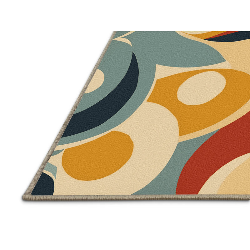 Tapis rétro, Rectangle de 5 pi x 8 pi