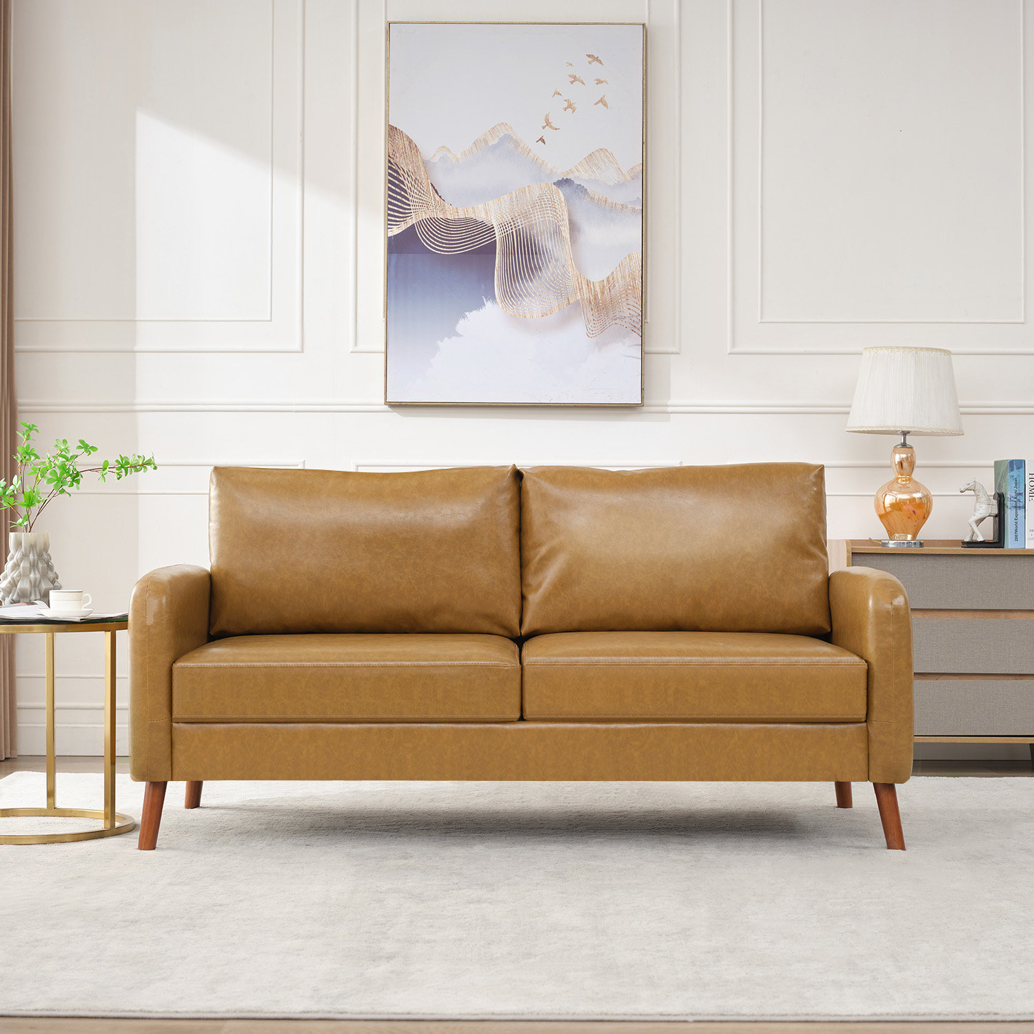 George Oliver Iveigh 71'' Square Arm Sofa | Wayfair