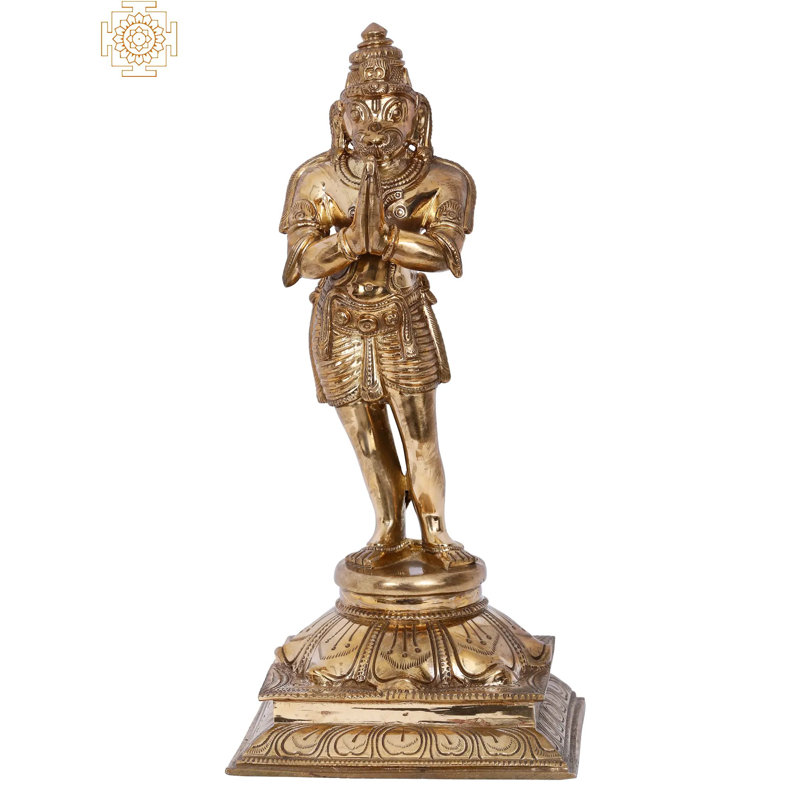 Figurine Sankat Mochan Hanuman debout