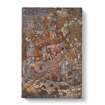 The Fairy Feller's Master Stroke by Richard Dadd - Wrapped Canvas Painting