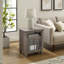 Table de bout avec rangement pour porte vitrée-97604279