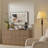 63" W Fluted 9-drawer Dresser, 1.97"-Thick Panels Wooden Chest of Drawers with Faux Marble Top and Sturdy Base, Oak-1321445771