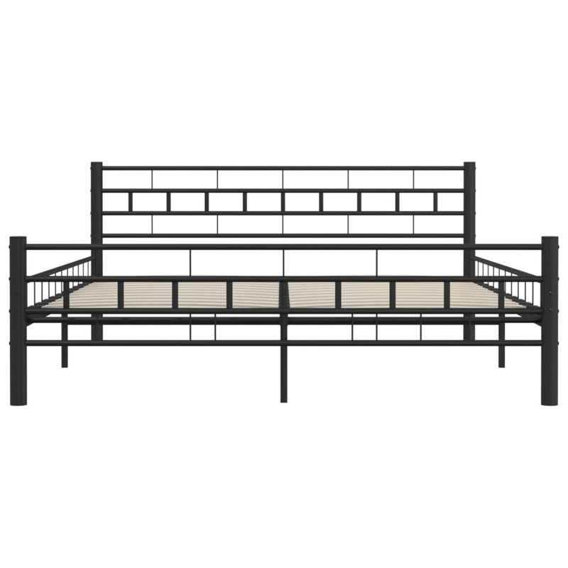 Brashears Metal Bed, European Kingsize (160 x 200cm)