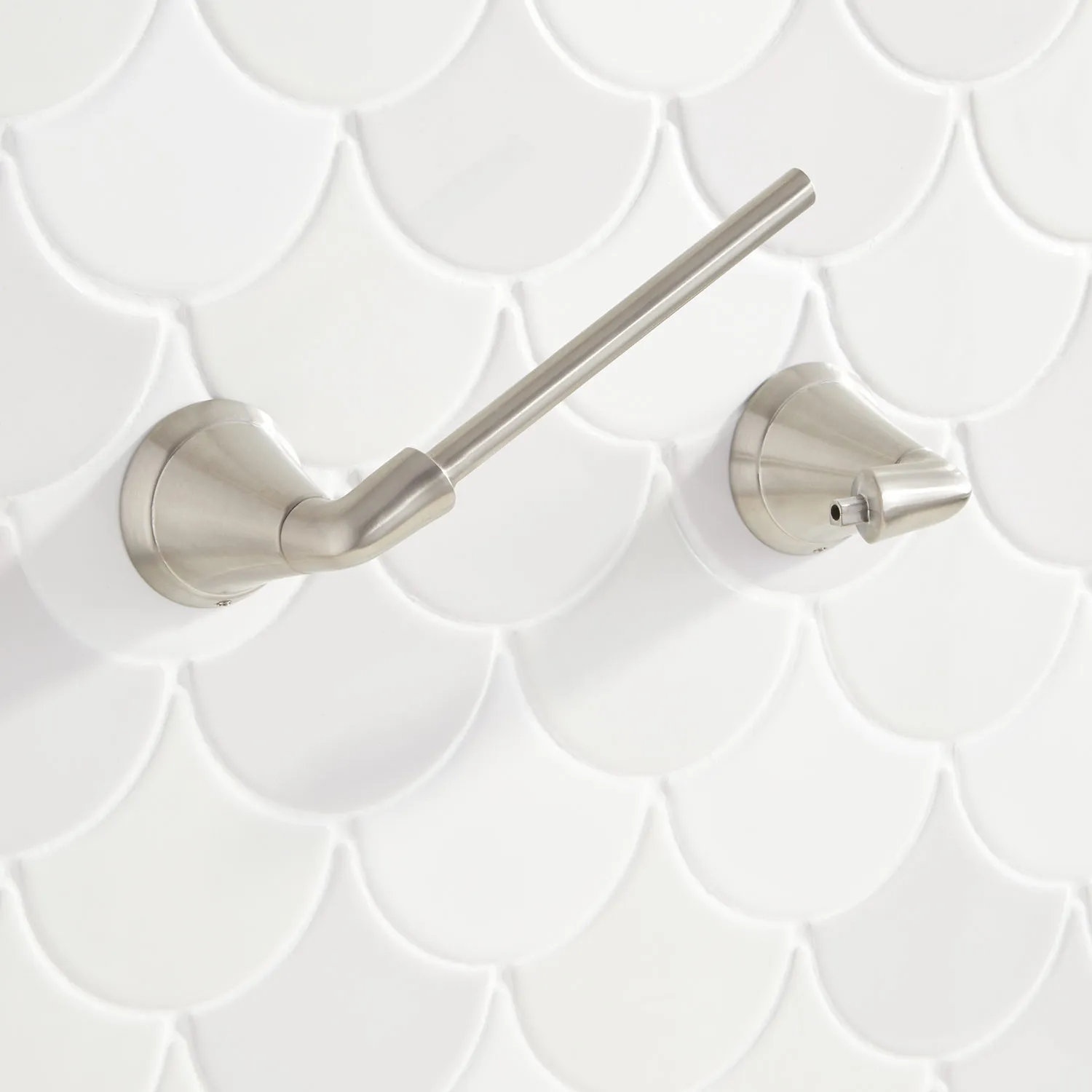 Provincetown Toilet Paper Holder, Brushed Nickel