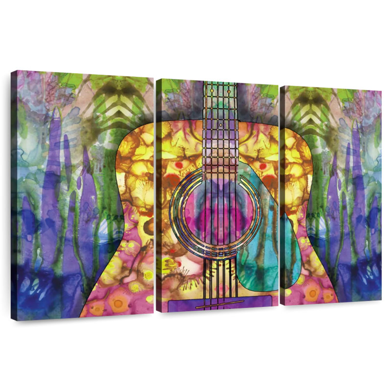 Guitare Abarca Creative, H 32 po x l 50 po