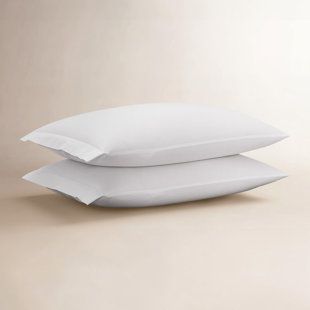 Housse de coussin 100% coton percale (Ensemble de 2)