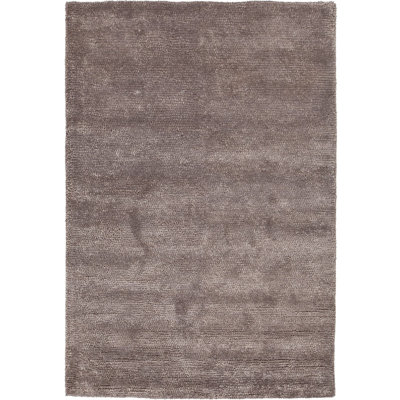 Tapis brun tissé à la main reanna