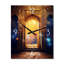 Golden Gate Bohemian Vibes - Horloges murales abstraites-99638589