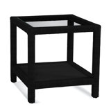 Pine Isle Glass End Table