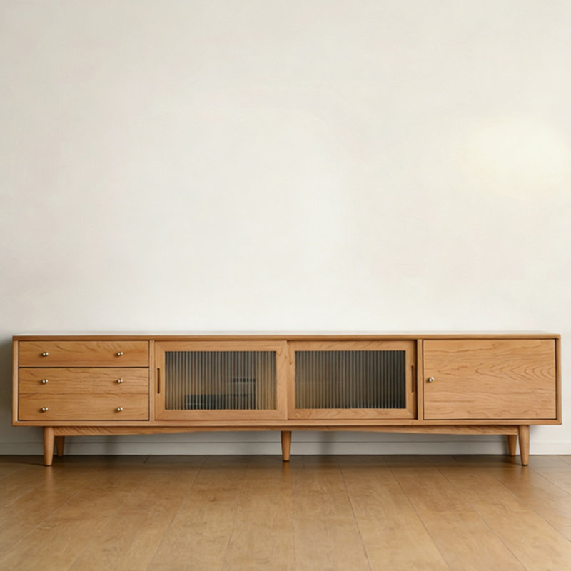 Modern Walnut Solid Wood TV Stands