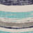 Katelynn Coastal Striped 100% Cotton Small Ottoman Pouf