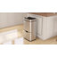 HOMCOM 72L Recycling Sensor Bin Stainless Steel Trash Can 3 Compartments