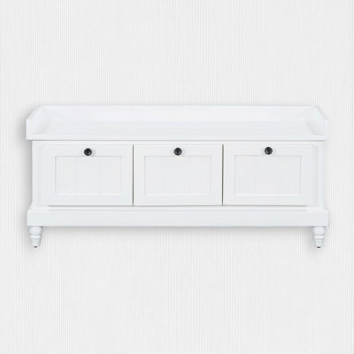 Humdan Fabric Upholstered Storage Bench