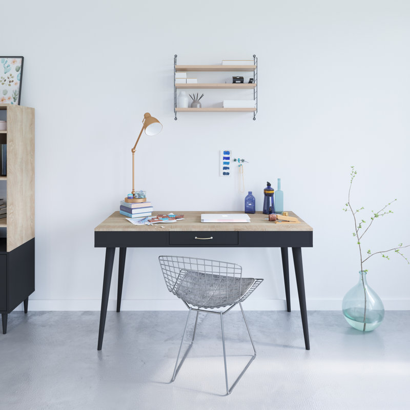 Alsacia Writing Desk, Black