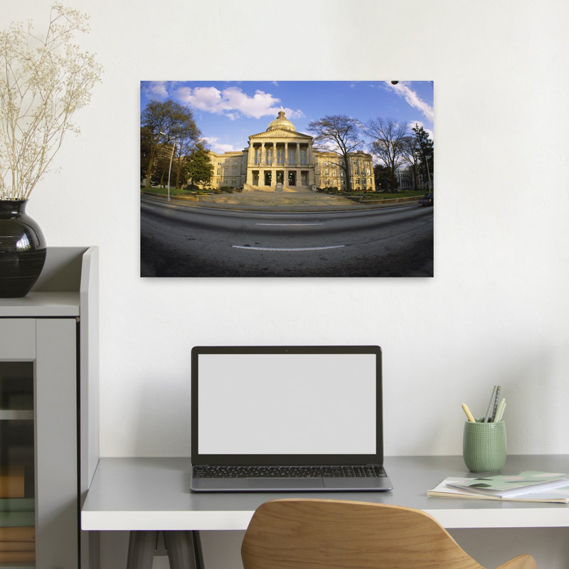 Facade of a government building State Capitol Building Atlanta Georgia USA 1 Piece Wrapped Canvas Wall Art